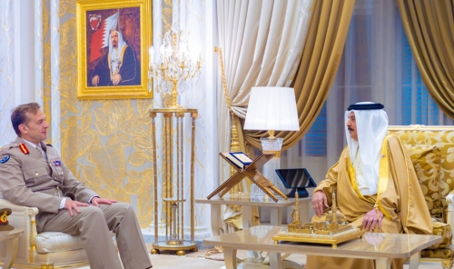 Hm King Meets UK Defence Chief Hm King Meets UK Defence Chief