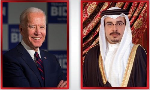 HRH the Crown Prince sends a cable to US President-Elect and VP-Elect