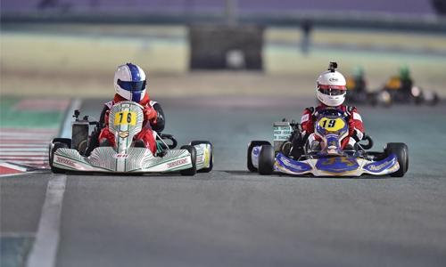 Hassan, Al Alawi shine in Bahrain Karting Sprint Championship Hassan, Al Alawi shine in Bahrain Karting Sprint Championship