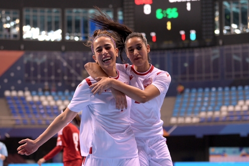 Bahrain’s women’s futsal team romp to second win, earn semis berth