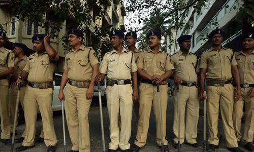 At least 200 Indian police in hospital after meal