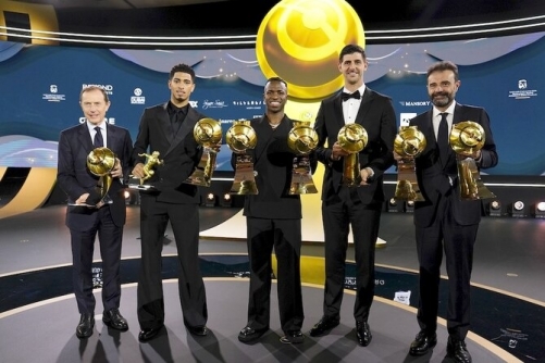 Dubai Hosts 16th Globe Soccer Awards with Football Stars Honoured