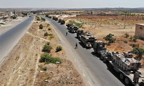 Tensions spike as Turkish convoy enters northwest Syria