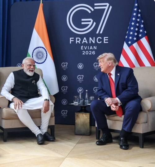 Modi says India-US trade talks made 'significant progress' after meeting Trump Modi says India-US trade talks made 'significant progress' after meeting Trump