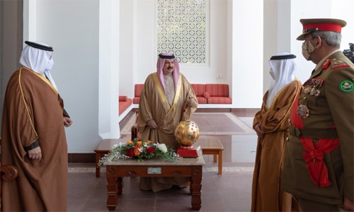 Congratulations continue for HM King Hamad, HRH Prince Salman on BDF's 53rd anniversary