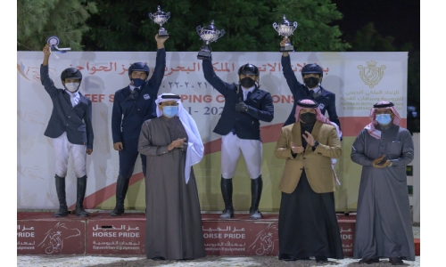 Abdulqader wins eighth round of showjumping Abdulqader wins eighth round of showjumping