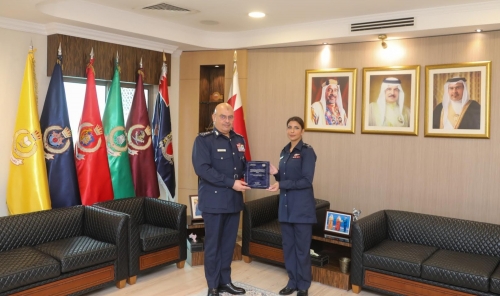 Police Chief Honours Major Sarah Hazem’s Achievement Police Chief Honours Major Sarah Hazem’s Achievement
