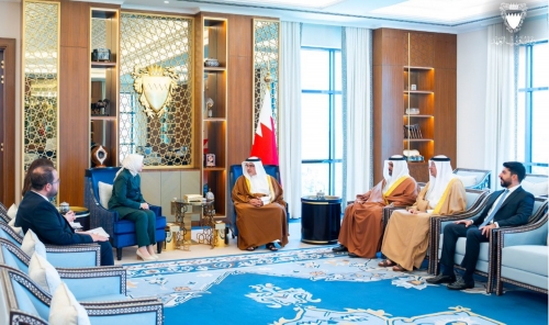 HRH the Crown Prince receives Ambassador of Türkiye HRH the Crown Prince receives Ambassador of Türkiye