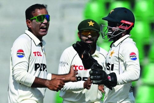 Noman derails South Africa to 216-6 in first Pakistan Test 