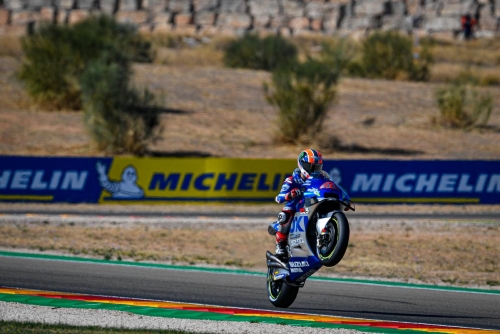 Rins wins Aragon MotoGP as Mir takes championship lead Rins wins Aragon MotoGP as Mir takes championship lead