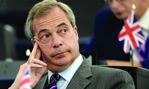 Leading Brexit campaigner Farage quits as UKIP leader