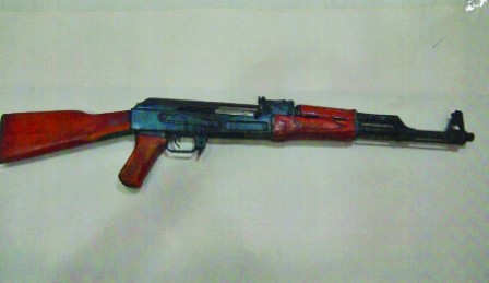 ARMS SEIZED FROM THREE SUSPECTS ARMS SEIZED FROM THREE SUSPECTS