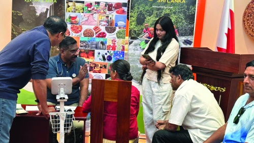 Over 100 Sri Lankans Benefit from Free Medical Camp in Bahrain Over 100 Sri Lankans Benefit from Free Medical Camp in Bahrain