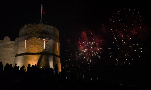 Dazzling fireworks light up Bahrain’s night sky on eve of National Day