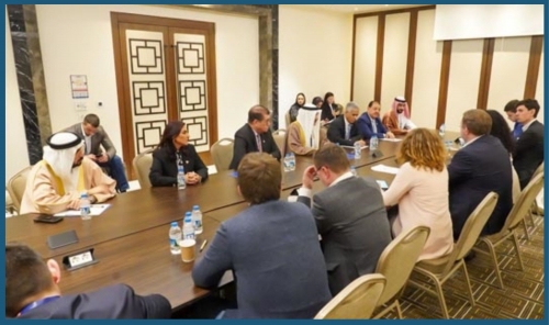 Speaker Meets Ukrainian Parliament Official on Sidelines of IPU Assembly