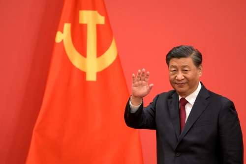 China's Xi handed historic third term as president