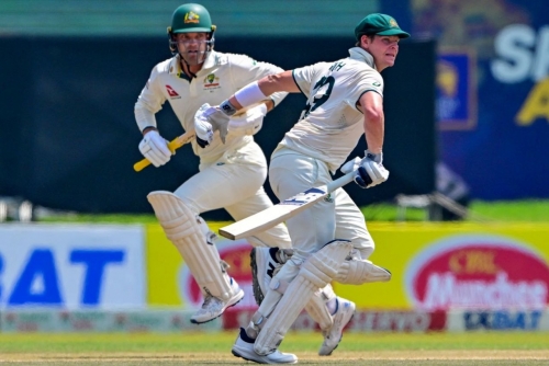 Smith and Carey tons put Australia into lead in second Sri Lanka Test Smith and Carey tons put Australia into lead in second Sri Lanka Test