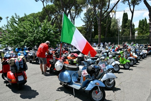 Thousands Gather in Rome as Vespa Celebrates 80 Years of Global Success