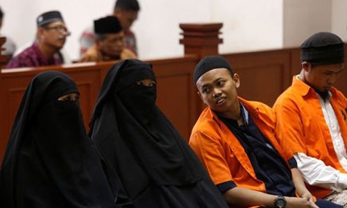 Indonesia's first female would-be suicide bomber jailed