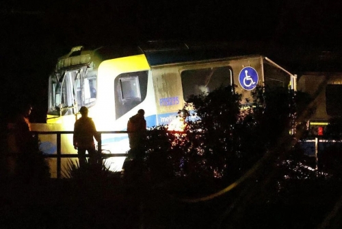 Train derails in New Zealand's capital, six injured: police Train derails in New Zealand's capital, six injured: police