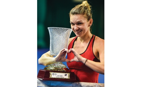 Halep clinches Shenzhen title Halep clinches Shenzhen title