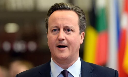 David Cameron hopes to be re-elected MP 