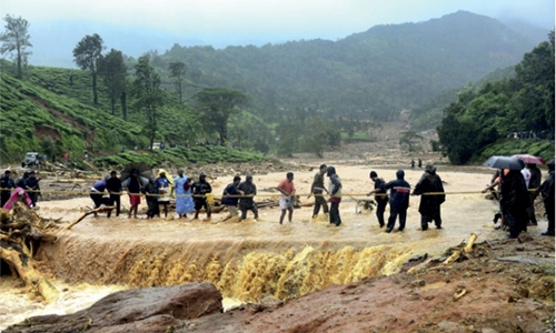 Rain wreaks havoc in kerala Rain wreaks havoc in kerala