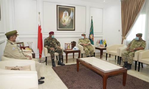 National Guard Director receives Pakistan army delegation