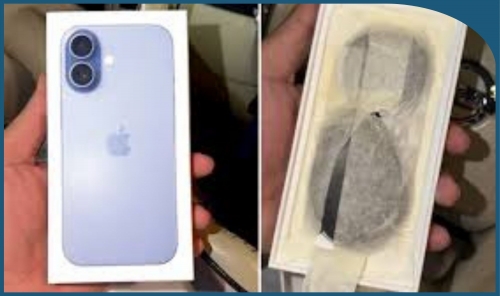 Man in UAE Finds Stones Instead of iPhone in Sealed Box Man in UAE Finds Stones Instead of iPhone in Sealed Box
