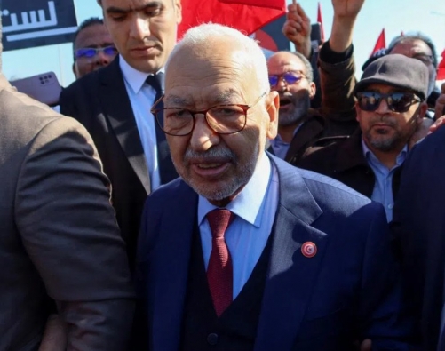 Jailed Tunisian opposition leader Rached Ghannouchi hospitalised