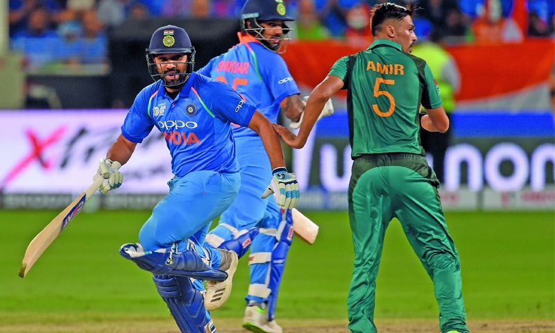 India rout Pakistan by eight wickets