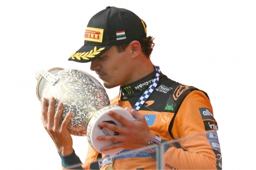 Norris grabs first win of season Norris grabs first win of season