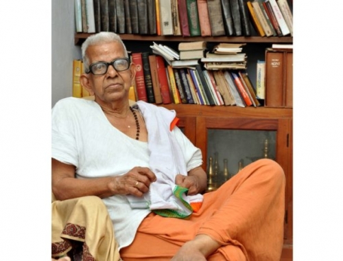 Renowned Indian Poet Akitham Passed away