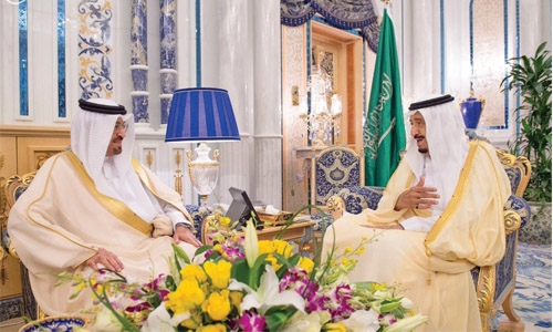 Bahrain King sends letter to Saudi King