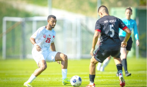Bahrain Defeat Slovenian Club 3-1 in Friendly Win Bahrain Defeat Slovenian Club 3-1 in Friendly Win