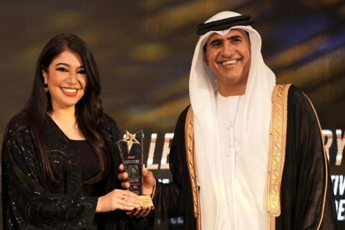 Dr Maryam Al Dhaen honoured at Gulf business expo Dr Maryam Al Dhaen honoured at Gulf business expo