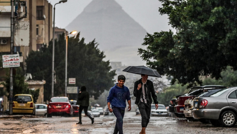 Seven dead as heavy rains lash Egypt