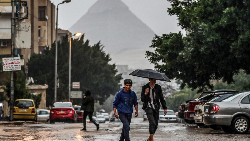 Seven dead as heavy rains lash Egypt Seven dead as heavy rains lash Egypt