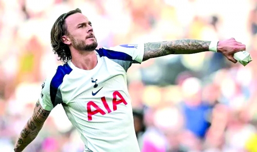 Spurs’ Maddison says De Zerbi is the right coach for his game