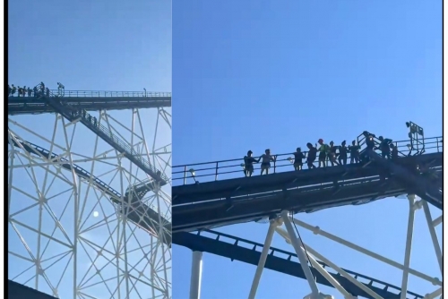 Power Outage Strands Riders on Six Flags Texas Coasters Power Outage Strands Riders on Six Flags Texas Coasters