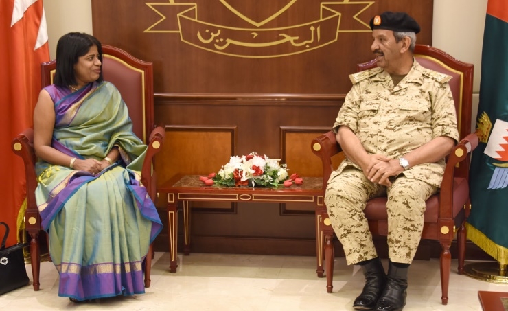 BDF Commander-in-Chief receives Sri Lankan ambassador