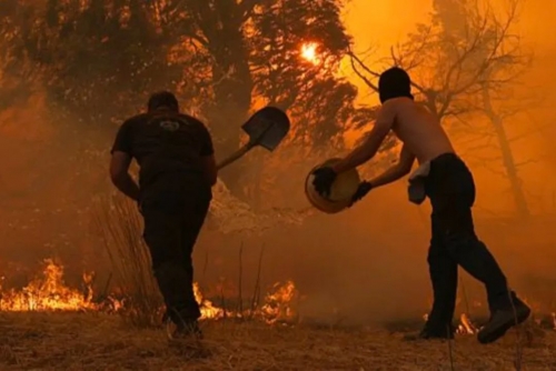 Greece slowly containing major wildfire outbreaks 