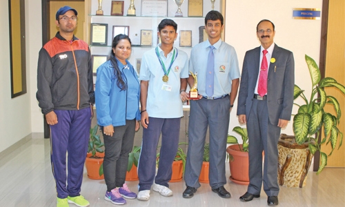 New Millennium School wins Gold medal