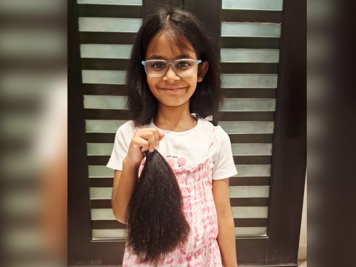 Bahrain Schoolgirl Celebrates 8th Birthday by Donating Hair for Cancer Patients