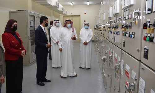 EWA opens 66kV Muharraq power transmission station