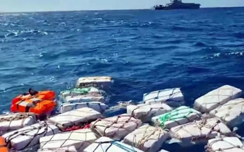 El Salvador seizes over six tons of cocaine in Pacific Ocean El Salvador seizes over six tons of cocaine in Pacific Ocean