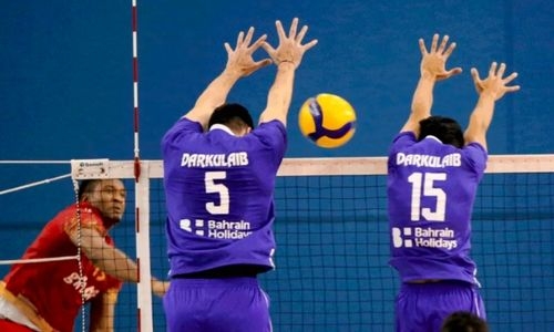 Dar Kulaib defeat Muharraq in volleyball league Dar Kulaib defeat Muharraq in volleyball league