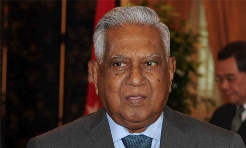 Ex-Singapore president Nathan dies