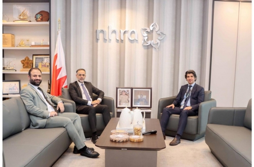 NHRA CEO Meets New Bahrain Medical Society Board to Boost Healthcare Partnership