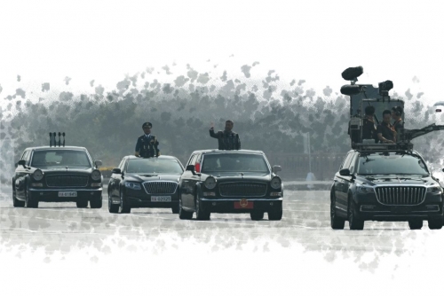 Beijing shows off drones, missiles and lasersinmilitary parade Beijing shows off drones, missiles and lasersinmilitary parade